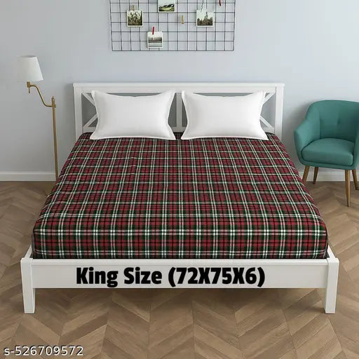 double   bed   matress cover