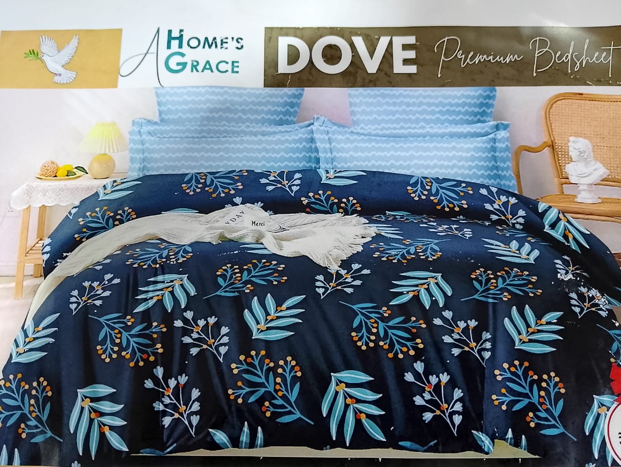 CAMBRIC   DOVE COTTON BEDSHEET