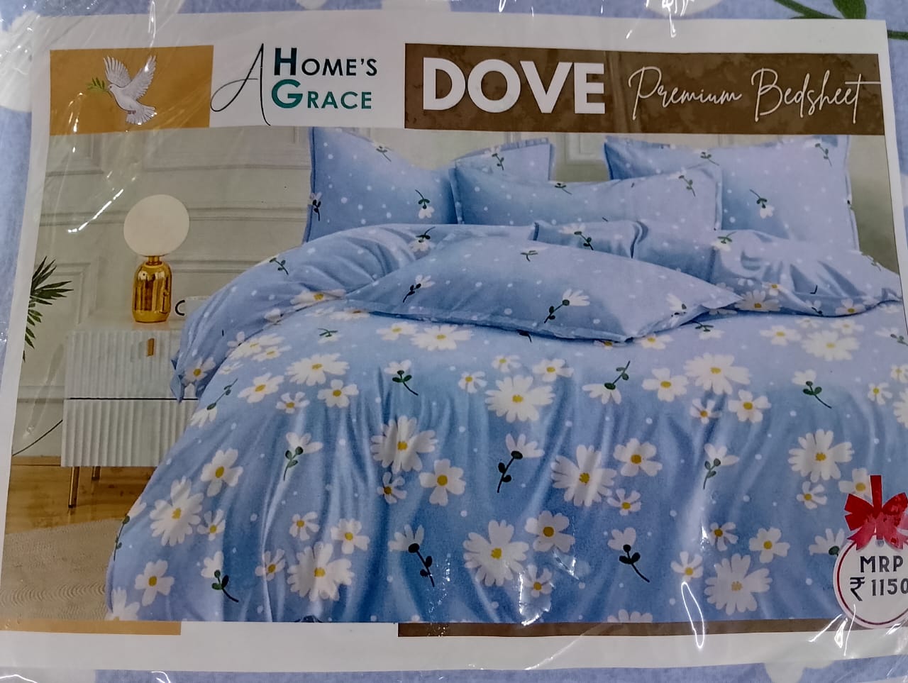 CAMBRIC   DOVE COTTON BEDSHEET