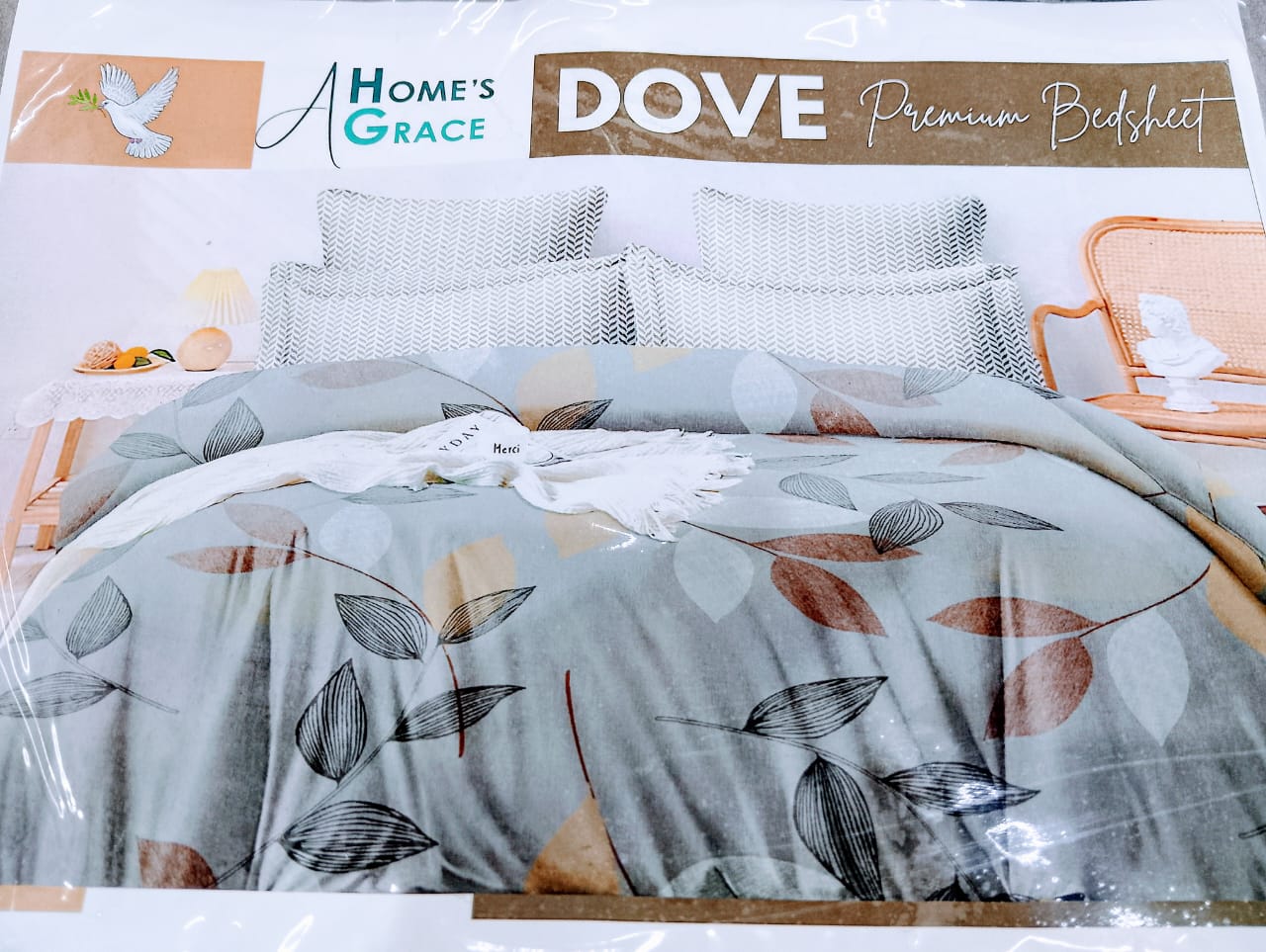 CAMBRIC   DOVE COTTON BEDSHEET