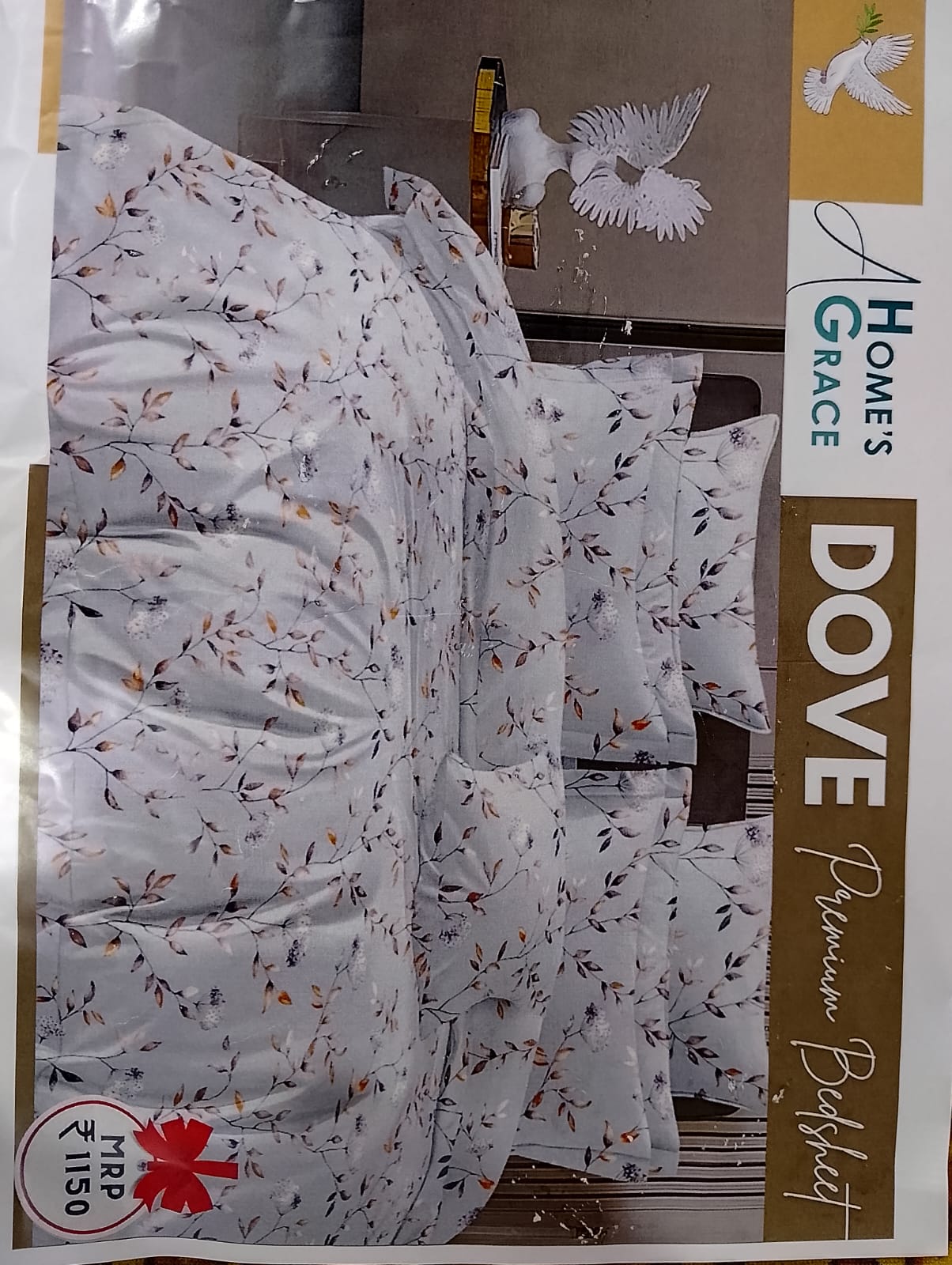 CAMBRIC   DOVE COTTON BEDSHEET