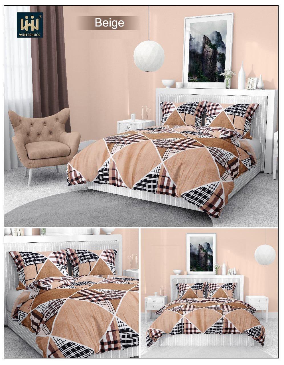 REVERSIBLE DOUBLE BED QUILT