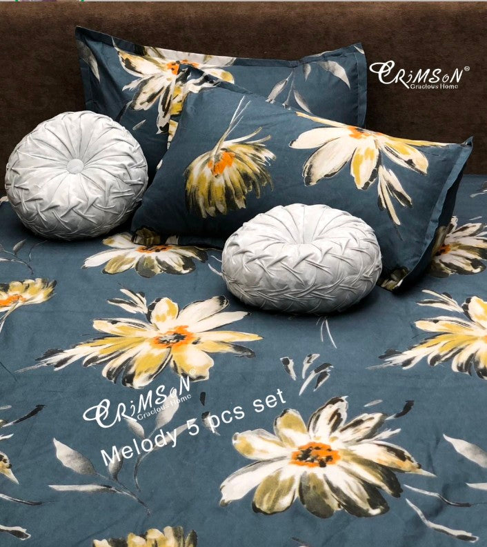 2 ROUNDED DOUBLE BEDSHEET SET