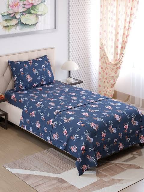 SINGLE BED PURE JAIPURI BEDSHEETS