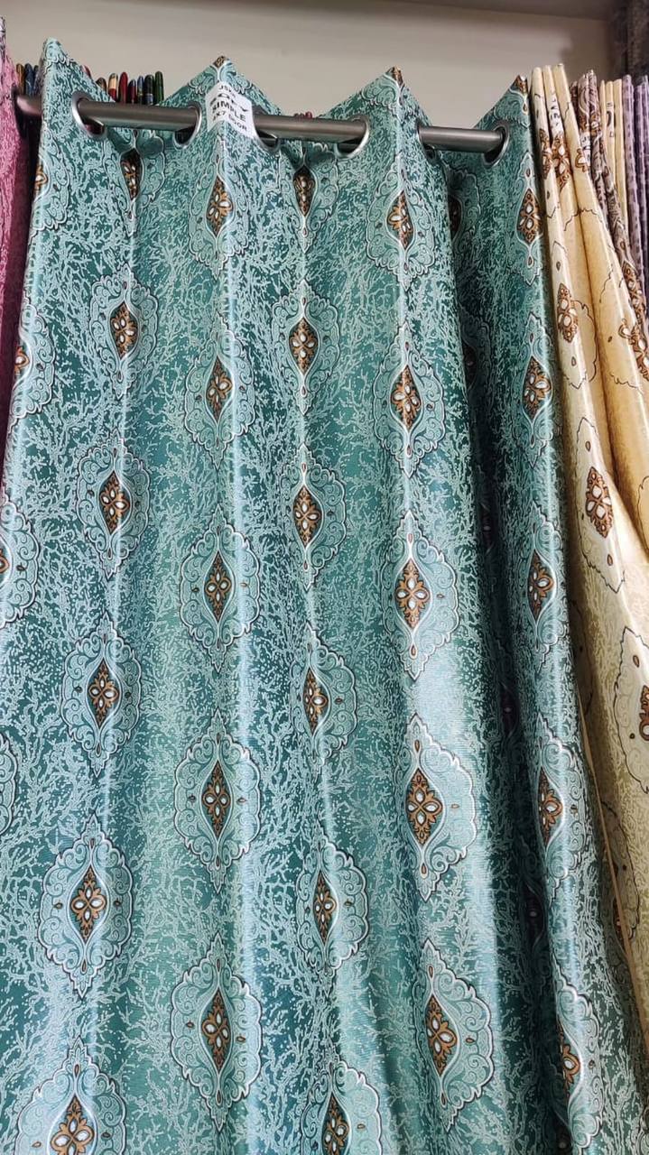 Printed curtains