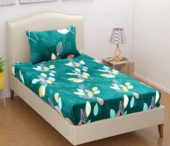SINGLE BED PURE JAIPURI BEDSHEETS