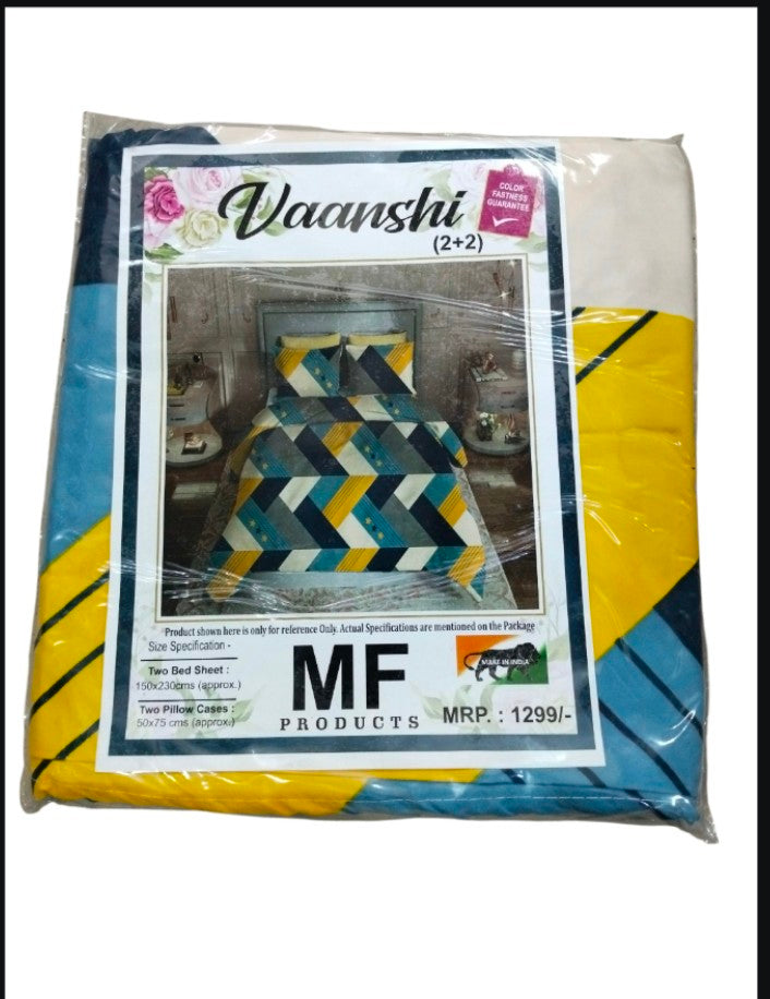 Cambric cotton single bedsheets