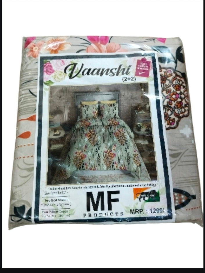 Cambric cotton single bedsheets